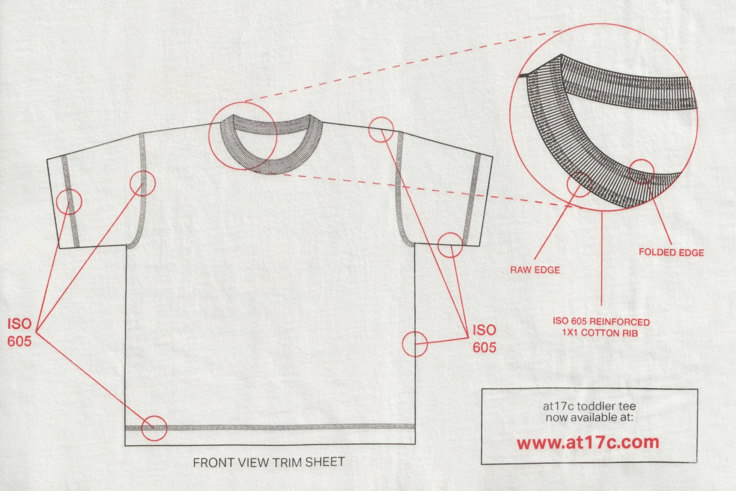 Toddler Tee - Blueprint Edition — at17c